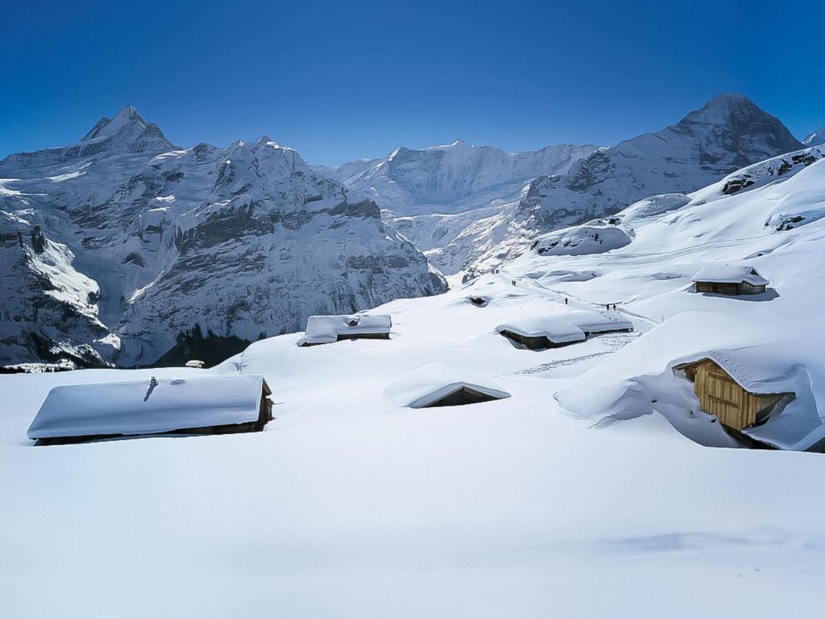 Apartment Chalet Abendrot Apartments-17 By Interhome Grindelwald Exterior foto